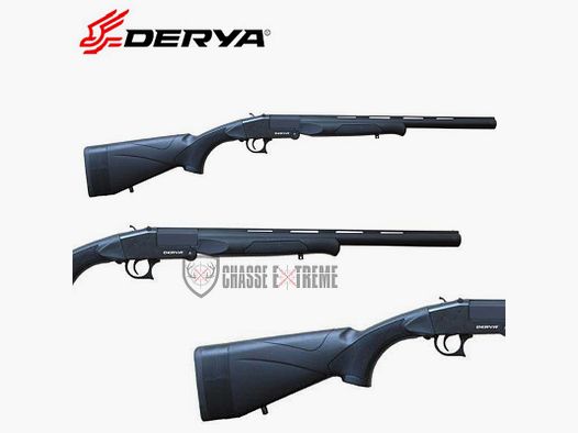 Fusil moncoup DERYA Tradition Synthétique 50cm Cal 410/76
