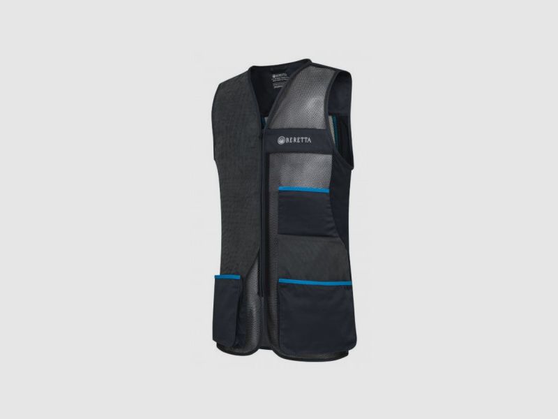 Beretta Schietvest Rechts Uniform Pro 20.20 Blauw en Zwart Art. GT761 T1553 096C BERETTA, afbeelding 1 van 5