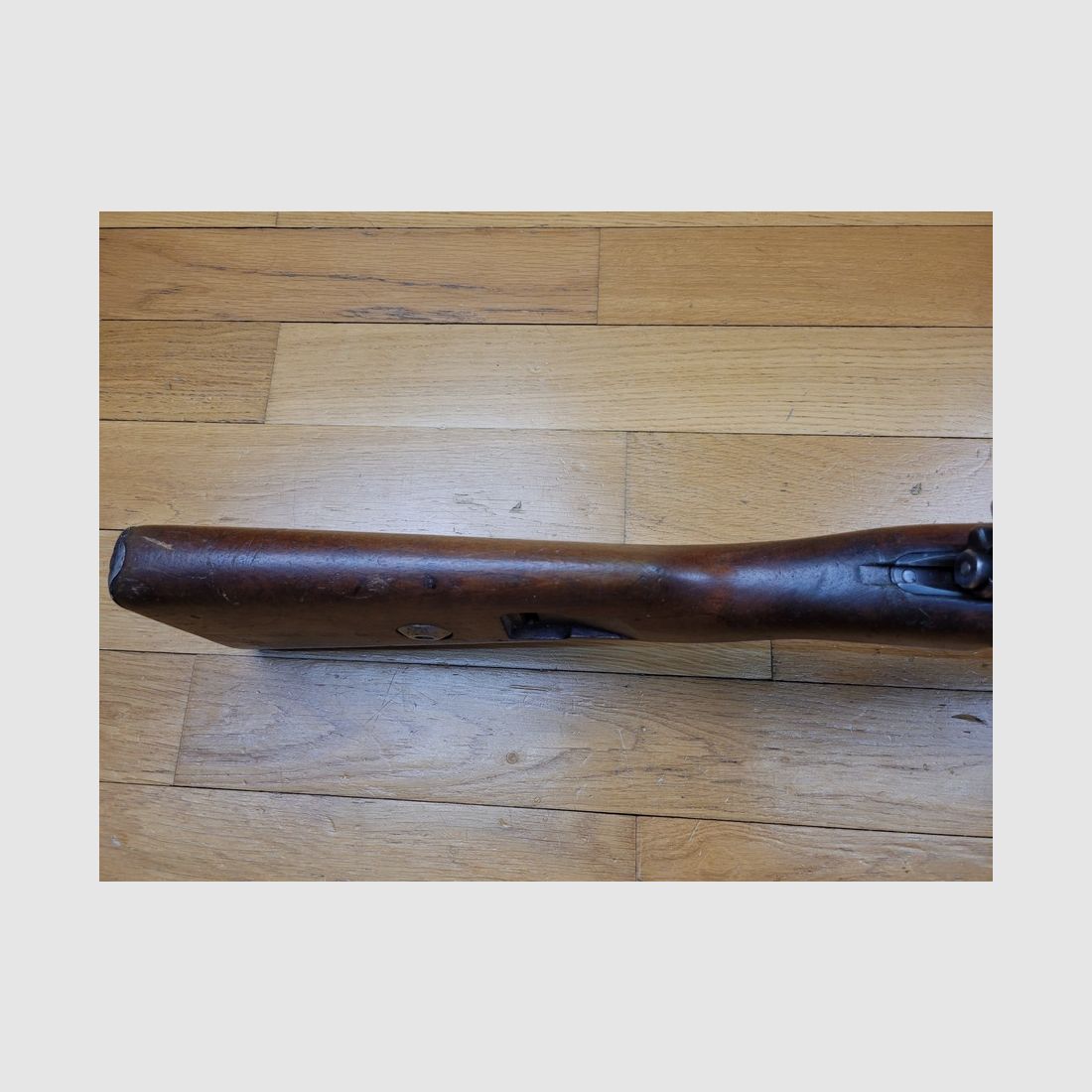 Sehr schöne K98 Büchse aus der frühen Zeit des Dritten Reichs – Code S42/G, hergestellt von Mauser – nicht monomatrikuliert – Waffe von April 1935 – hervorragender mechanischer Zustand – Lauf in Top-Zustand – Sehr schöne, seltene Waffe in ausgezeichnetem Zustand, Bild 17 von 35