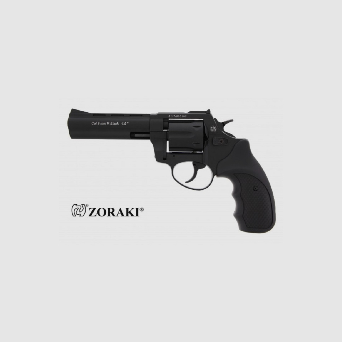 ESC Zoraki R1 4,5'' nero 9mm armi a gas e di segnale