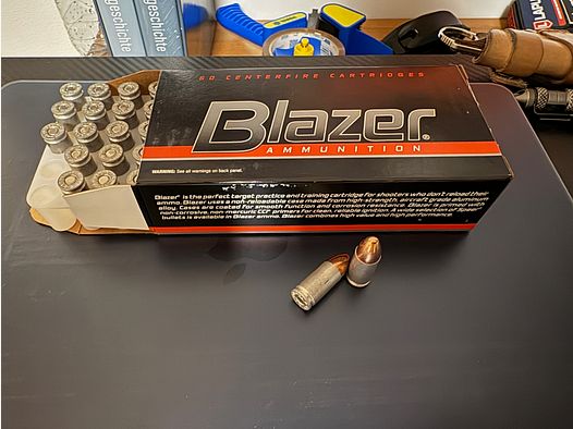 CCI Blazer Alu 9 mm Luger 115gr VLM cartuccia / FMJ a basso consumo!