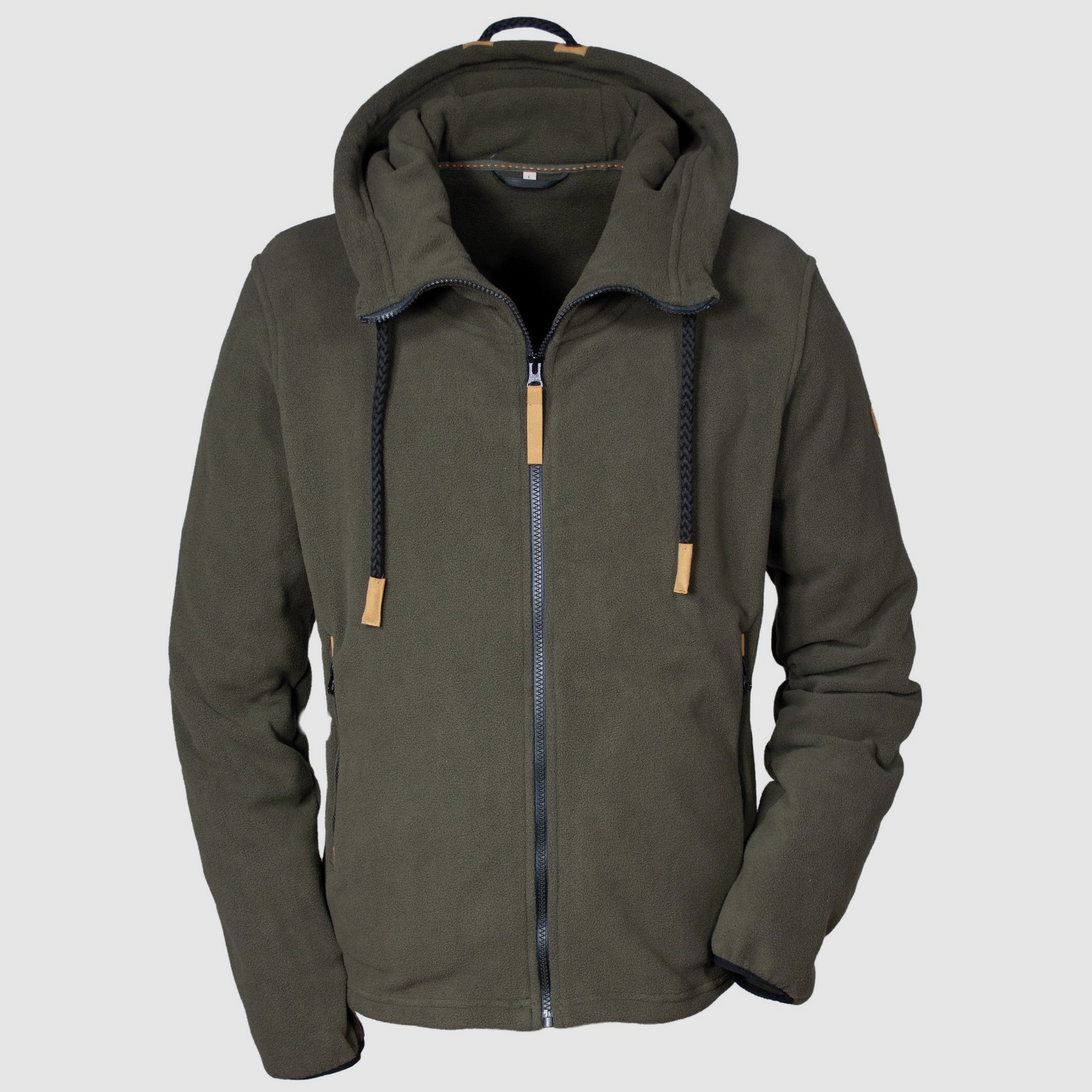 Hubertus Hunting Hoody Chaquetas de Forro Polar con Cremallera para Hombres