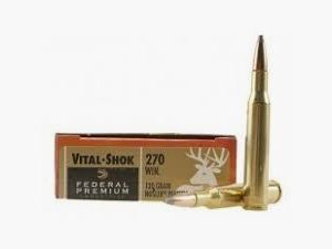 Büchsenpatronen Federal Premium Vital shok Nosler Ballistic Tip ..270 Win. 130gr. !!!