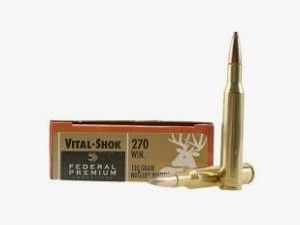 Busskogelpatronen Federal Premium Vital shok Nosler Ballistic Tip ..270 Win. 130gr. !!!