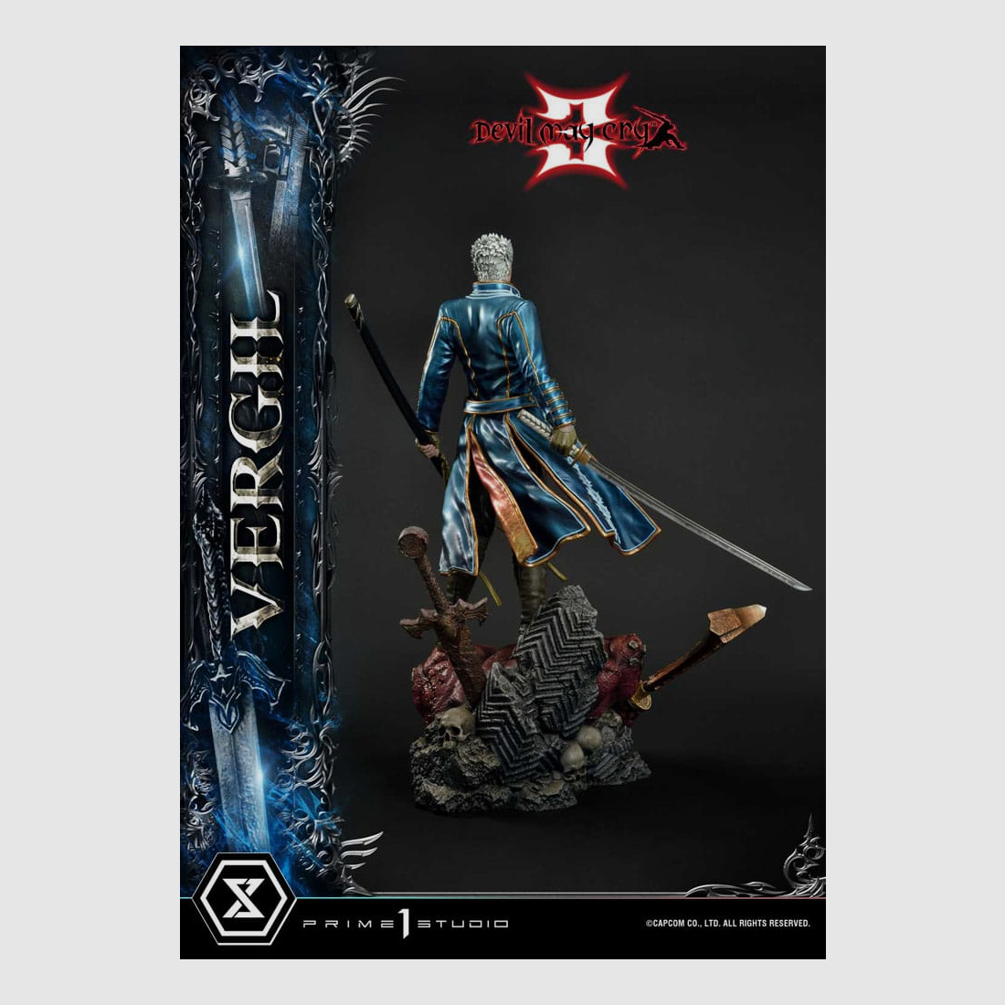 Devil May Cry 3 Ultimate Premium Masterline Series Statue 1/4 Vergil Standard Version 69 cm | 43084