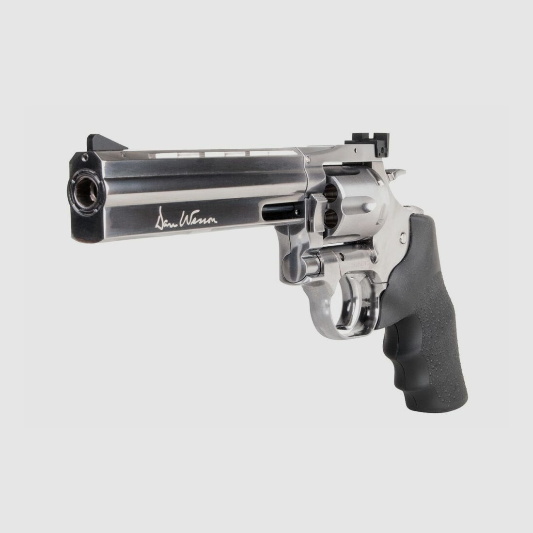 Dan Wesson 715 6" Silber 4,5mm BB Druckluft Co2