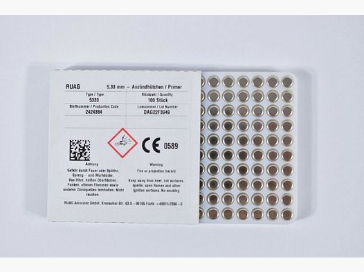 RWS SN Amboss caps 100PCS