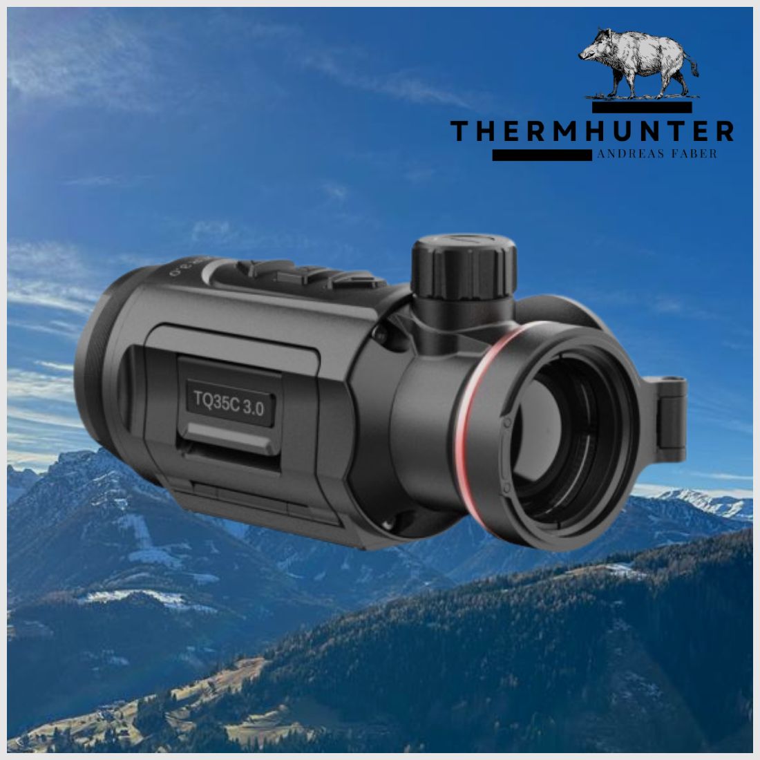 Hikmicro Clip-On Thunder TQ35C 3.0 Ensemble complet avec adaptateur -NEUF-
