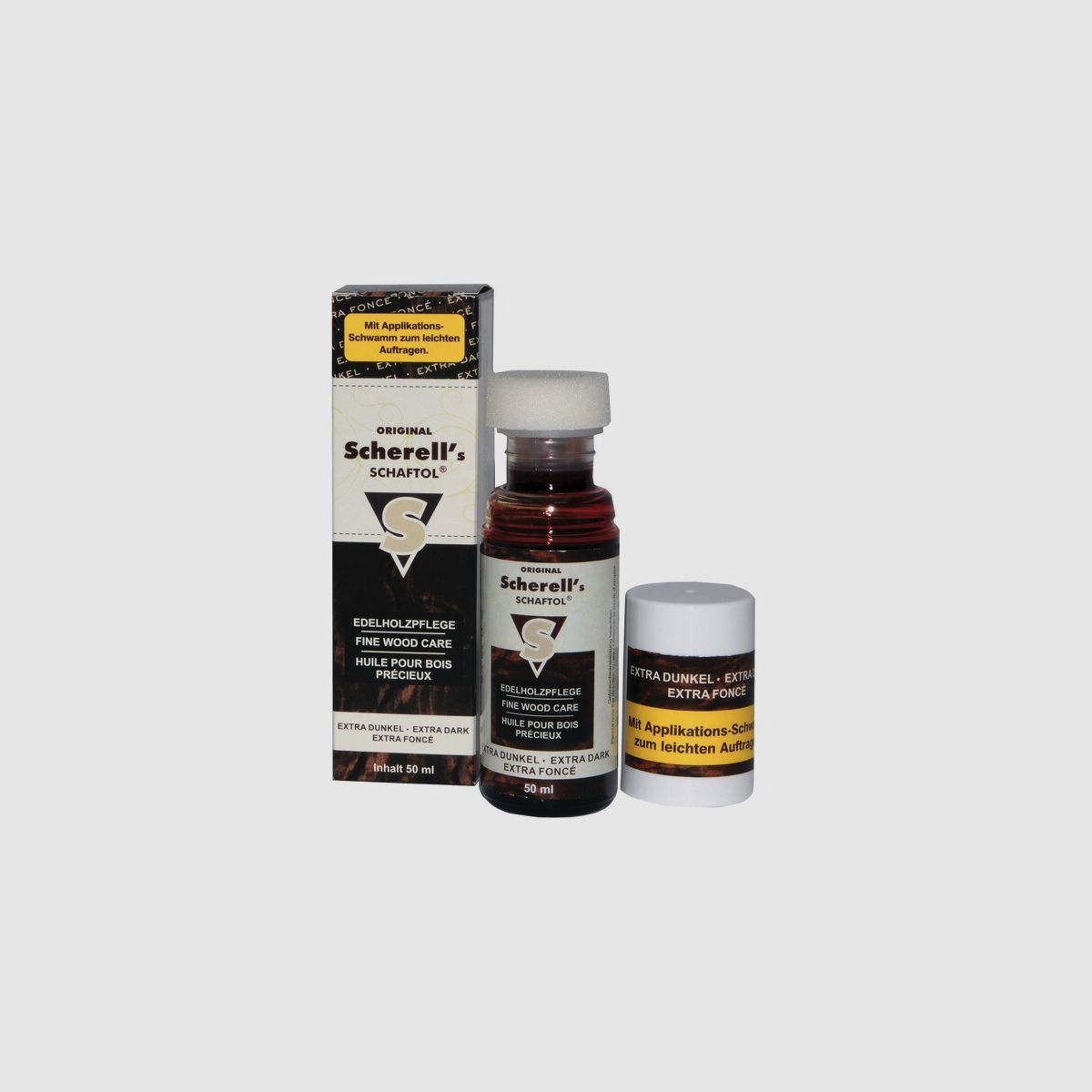 SCHERELL's Schaftöl Extra Dunkel 50ml