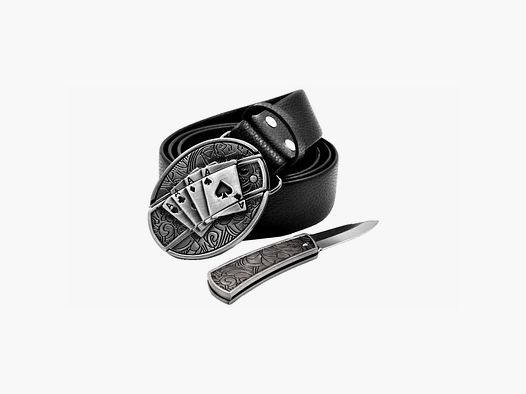 Boucle De Ceinture Couteau Poker