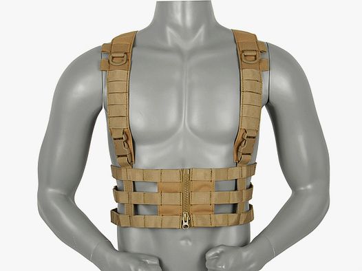 Skeletal Chest Rig - Coyote [8FIELDS]