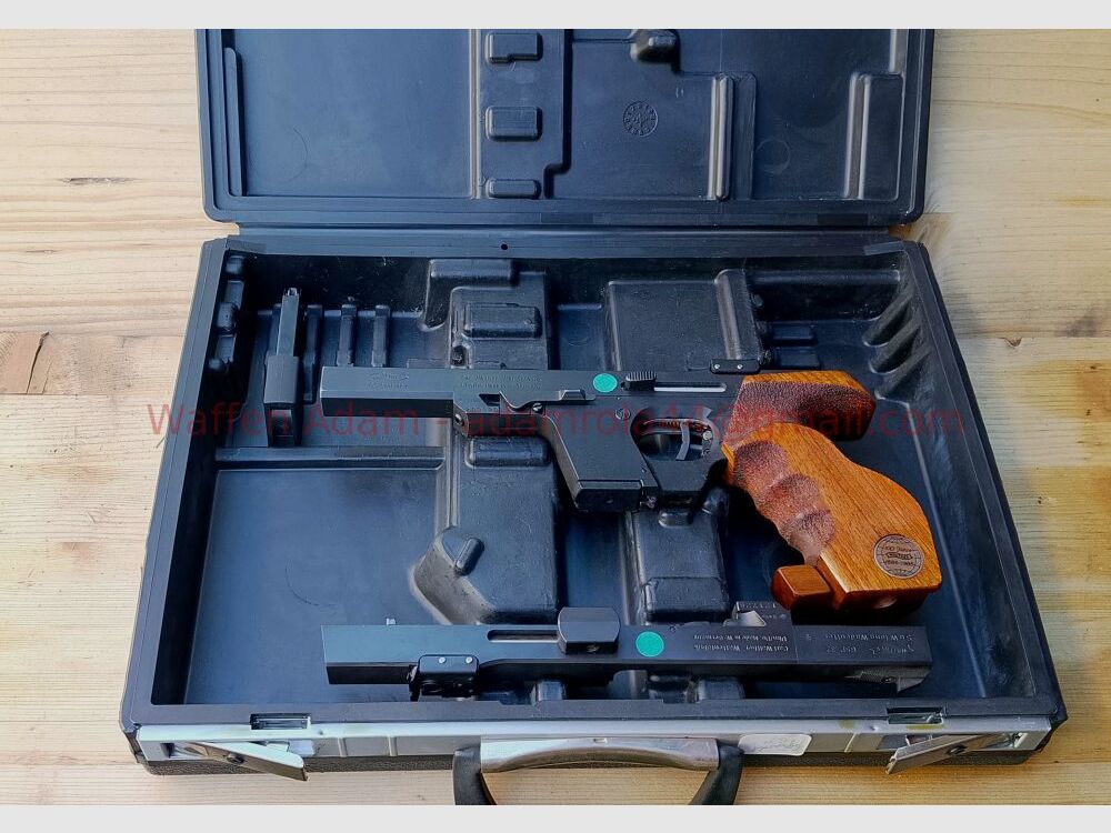 Carl Walther '100 años de Walther' GSP Pistola Deportiva .32S&W y .22lr
