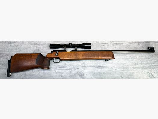 Suhl Mod. 150 Kal.: .22lr + S&B 10x42 + Anschütz - Diopter