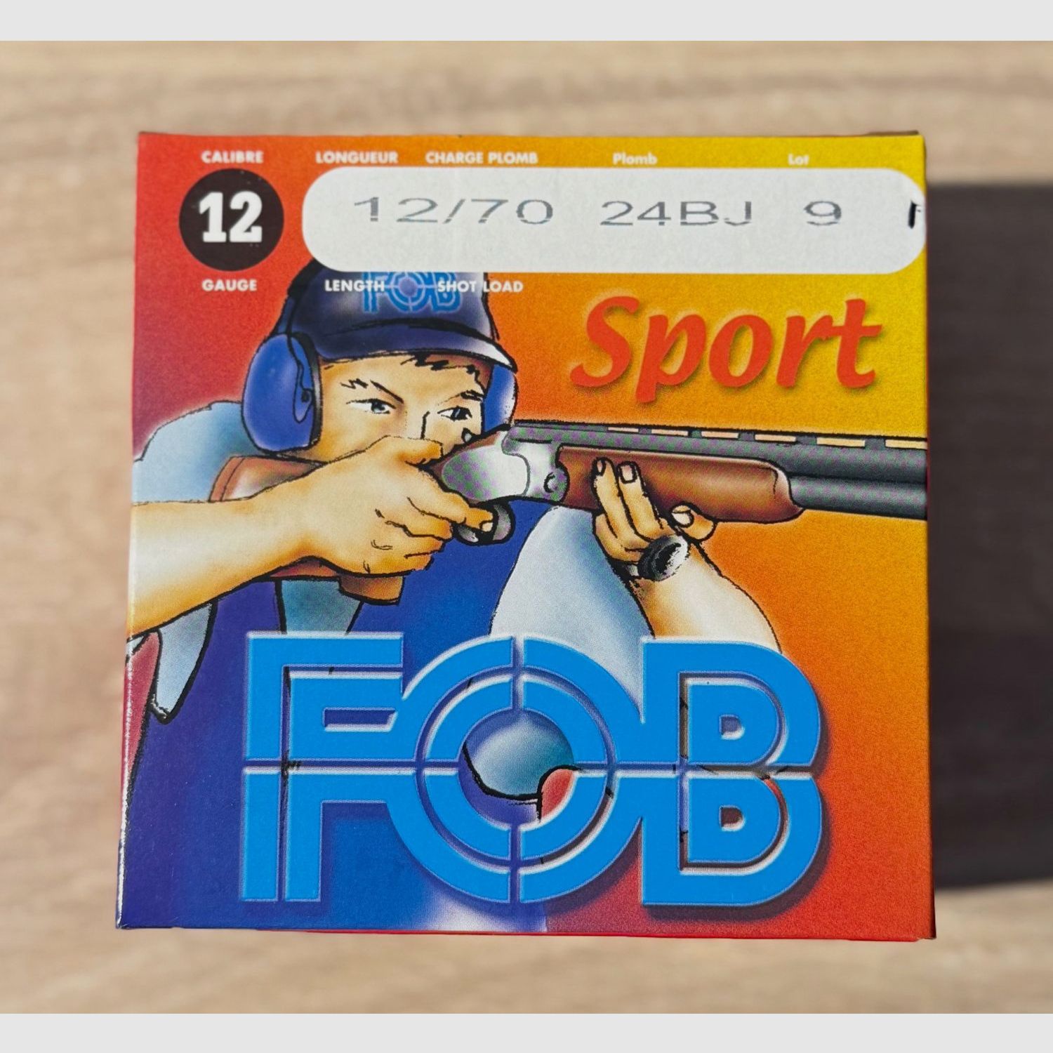 FOB Skeet - 12/70 - 24g - Nr. 9 (2,0mm) - Blei