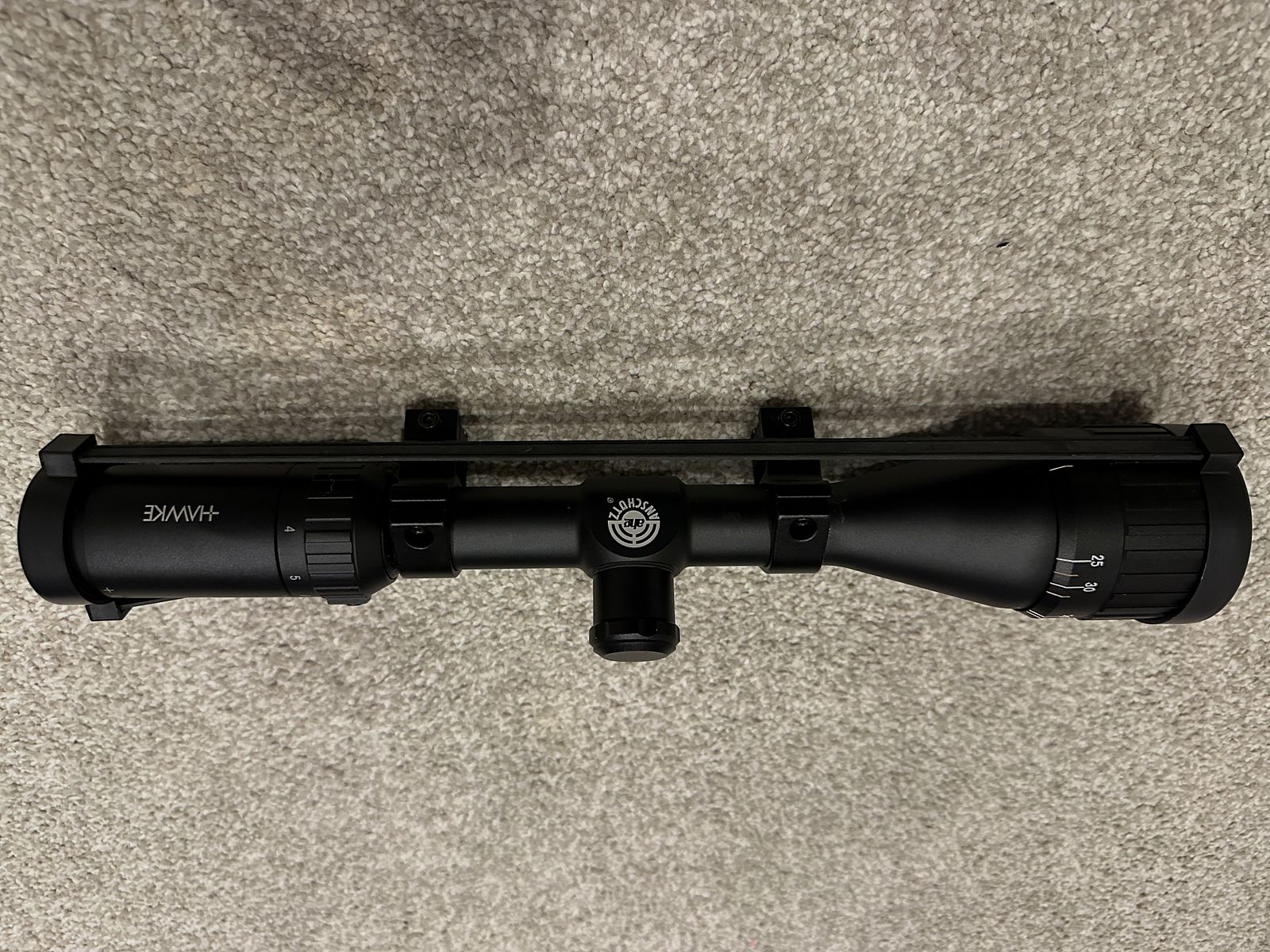 Anschütz KK 50 4-12x44 AO Hawke