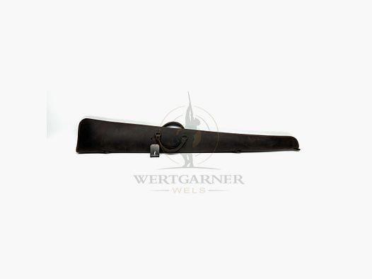 Wertgarner Gewehrfutteral für Schrotflinten mit Tasche aus Leder