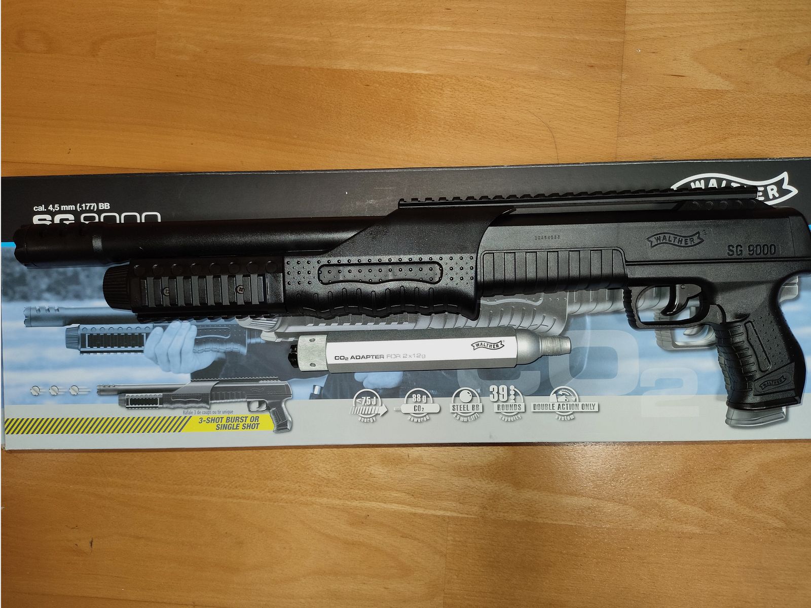 Walther SG 9000 Co2 Pumpgun, cal. 4,5 BB