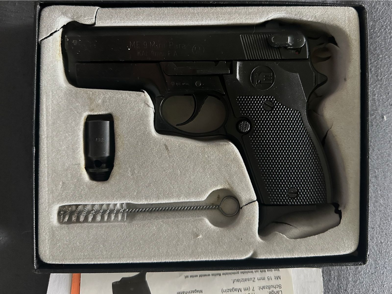 Mini Para | ME Solingen | Sammlerstück | P.A.K 9mm Knall