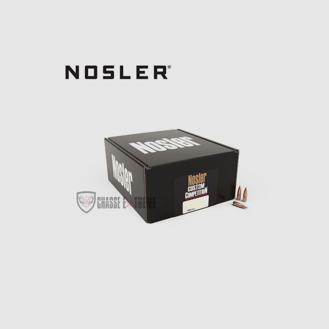 1000 Pocisków NOSLER Kal.6.5mm 140gr Hpbt