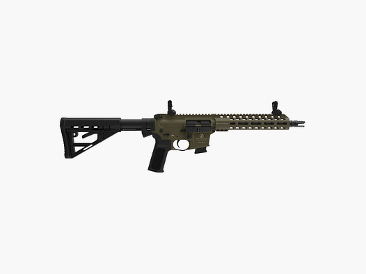 rifle semiautomático Schmeisser AR15-9 S4F OD Green 10.5" 9mm Para