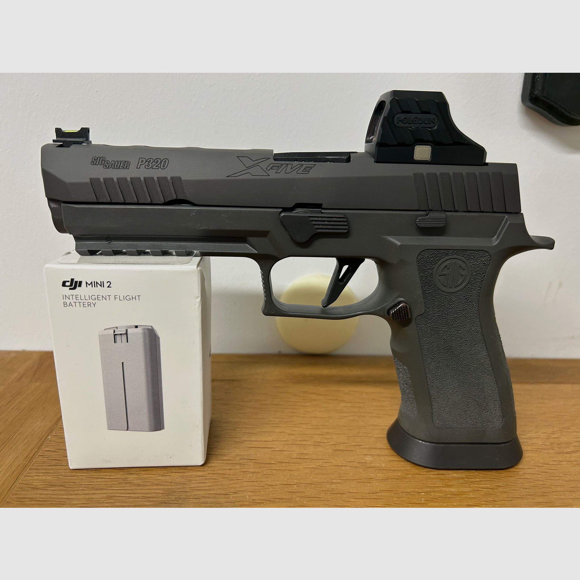 SIG Sauer P320 XFIVE Legion 9 mm Luger inkl. Holosun SCS Rotpunkt