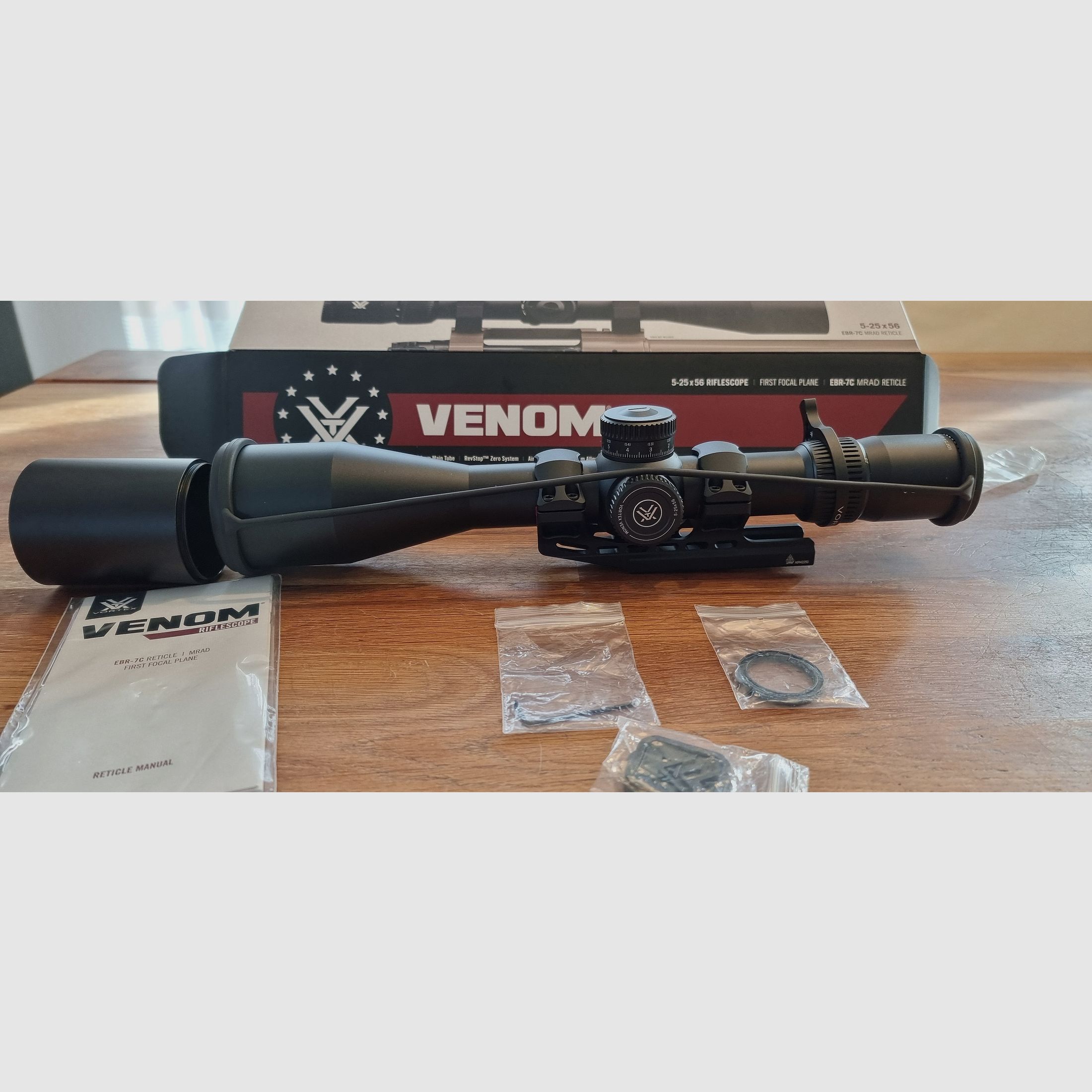 Vortex Venom 5-25x56 FFP EBR-7C MRAD