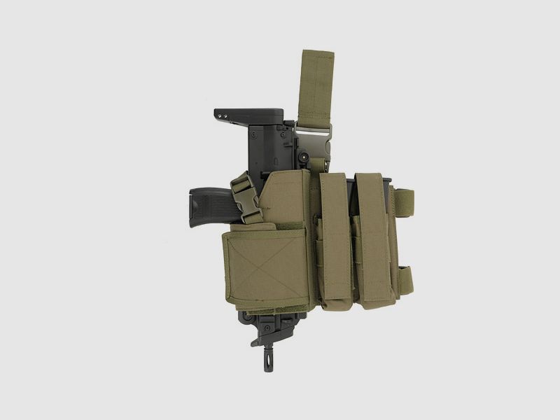 SMG Thigh Holster - Olive [8FIELDS]
