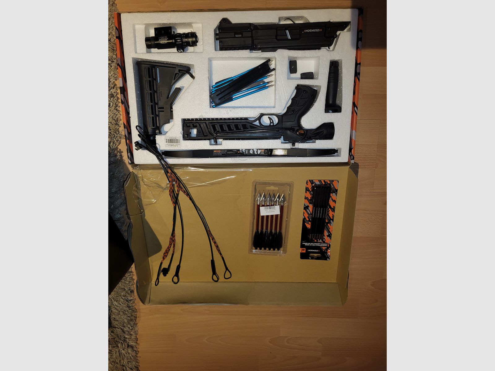 AR-6 Stinger 2 Tactical mit vielen Zubehörteilen wie neu