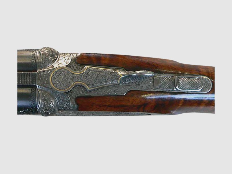 Doppelbüchse -flinte, Suhler, Kal. 8x57IRS, 20/76, 28/70, Bild 5 von 6