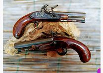Nicholas Clarke, 35 Chapel Street, Dublin / Irland Steinschloss- Pistolenpaar um 1800