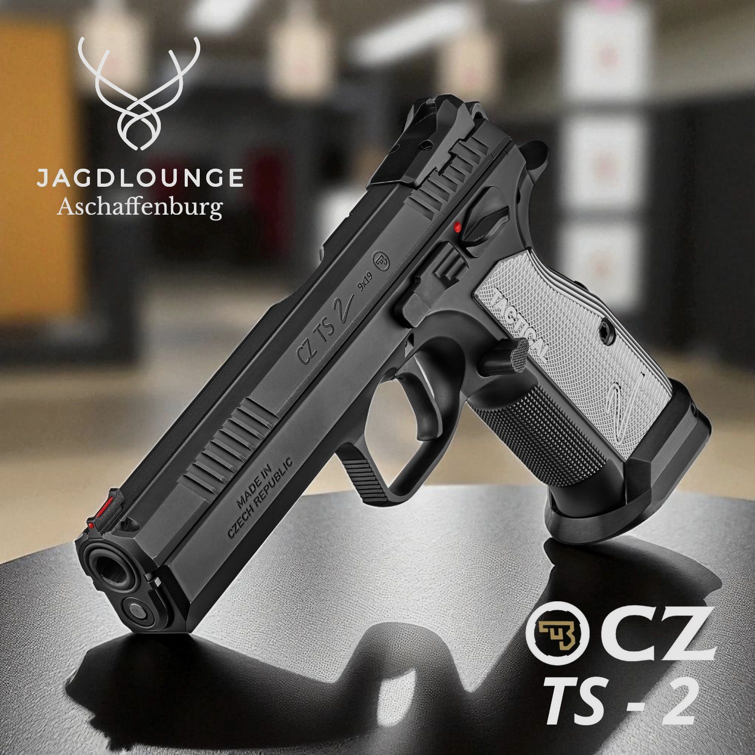 Pistolet CZ TS 2 Argent, image 1 sur 3