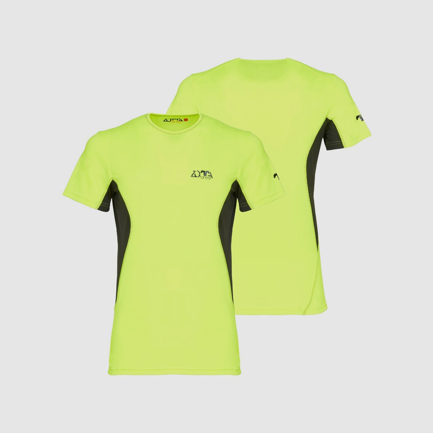 Zotta Forest - T-Shirt Ambit Herren Kurzarm Fluo
