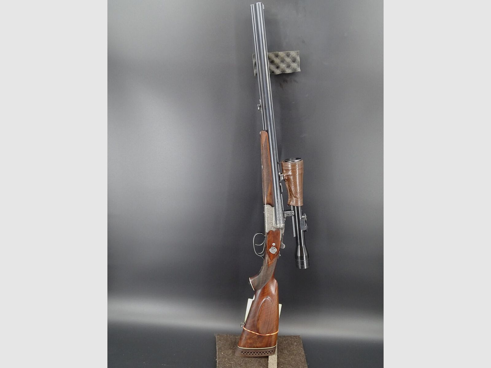 Fortuna Suhl Mod 32 calibre 7x57R 16/70 de primera mano M32 año de fabricación 28.01.1966 grabado de hoja de roble, imagen 1 de 9