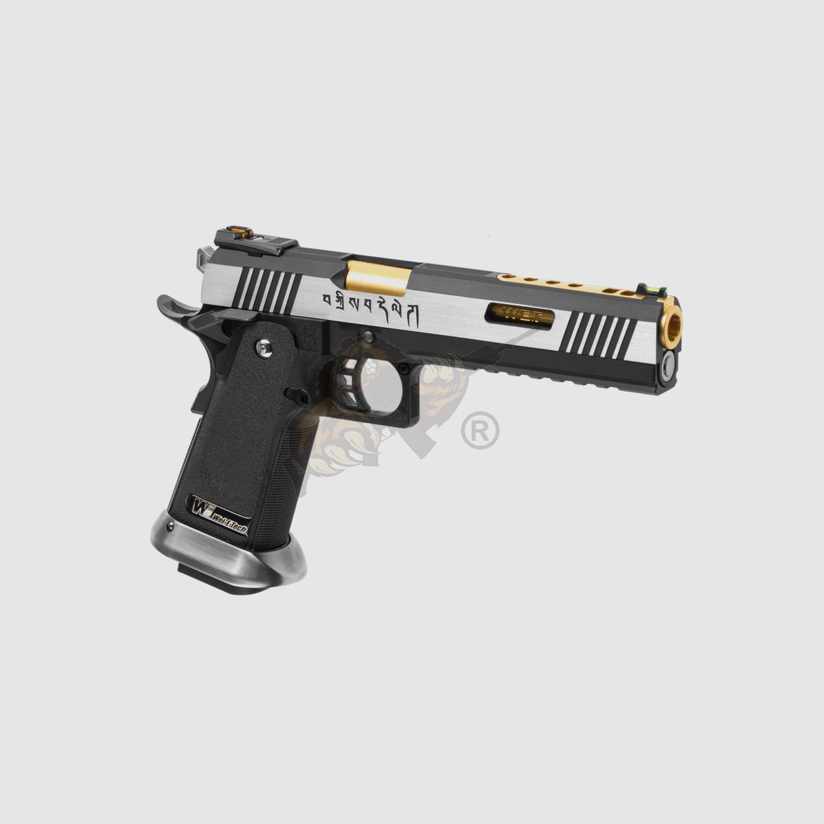 WE Hi-Capa 6 Force A Gold Barrel Full Metal GBB -F-