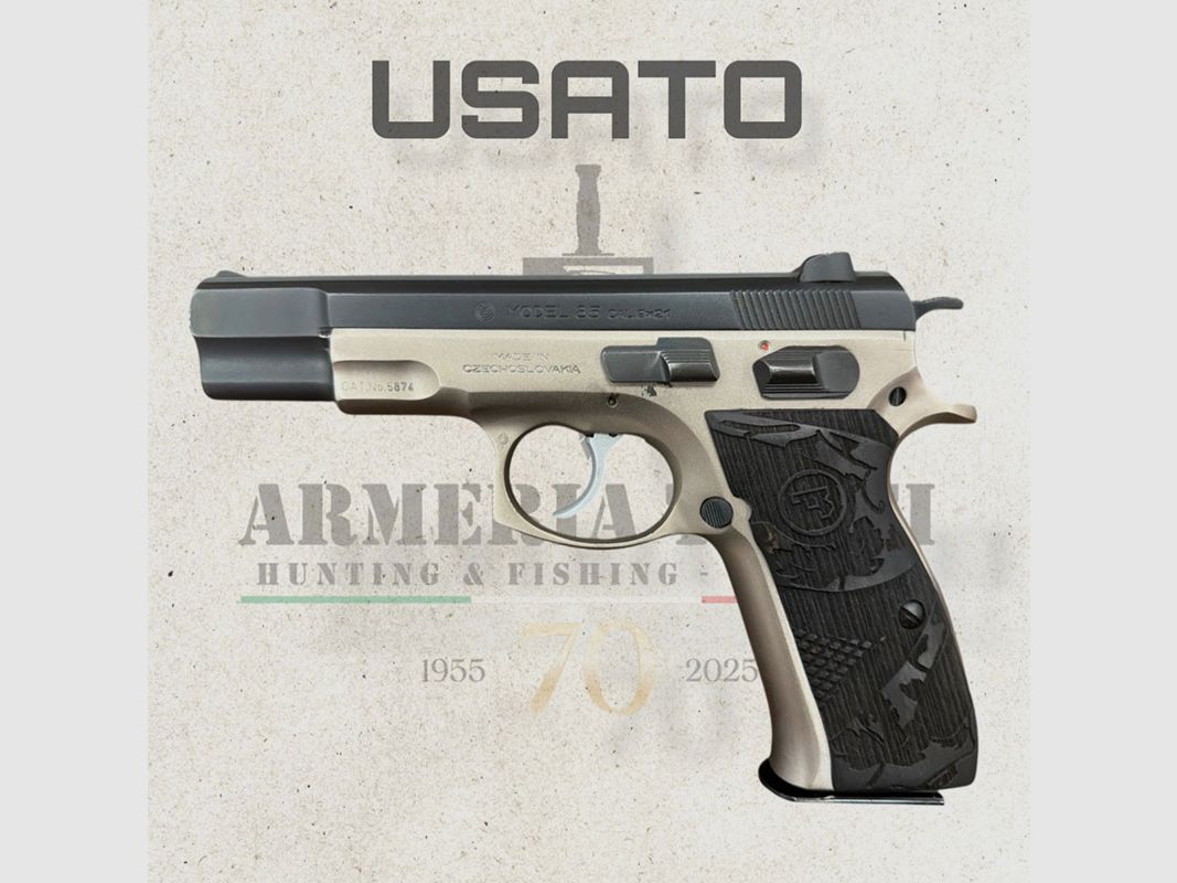 USED – PISTOL – CZ MOD. 85 cal. 9×21, image 1 of 3