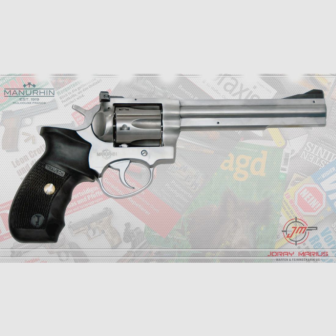 Manurhin Revolver .357 Magnum 6”