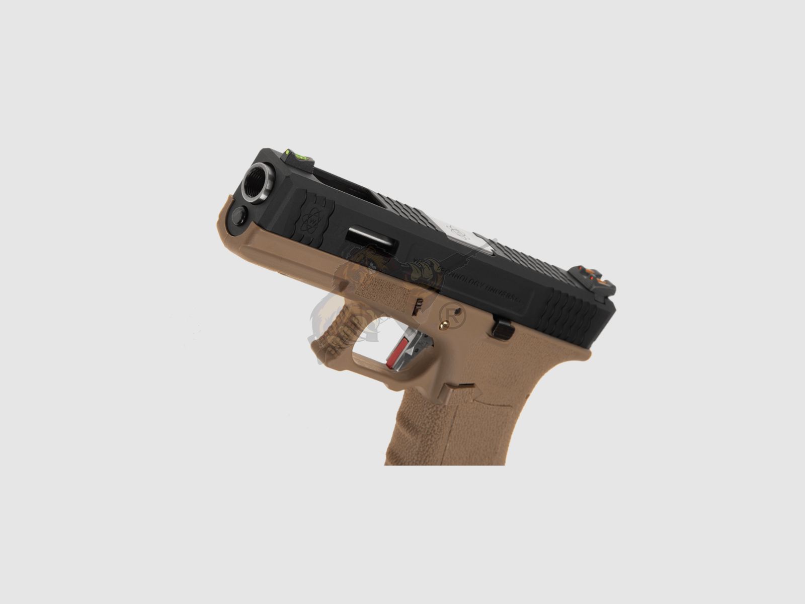 WE Custom 17 TUNING Metal Version Dual Tone Desert/Black GBB -F-