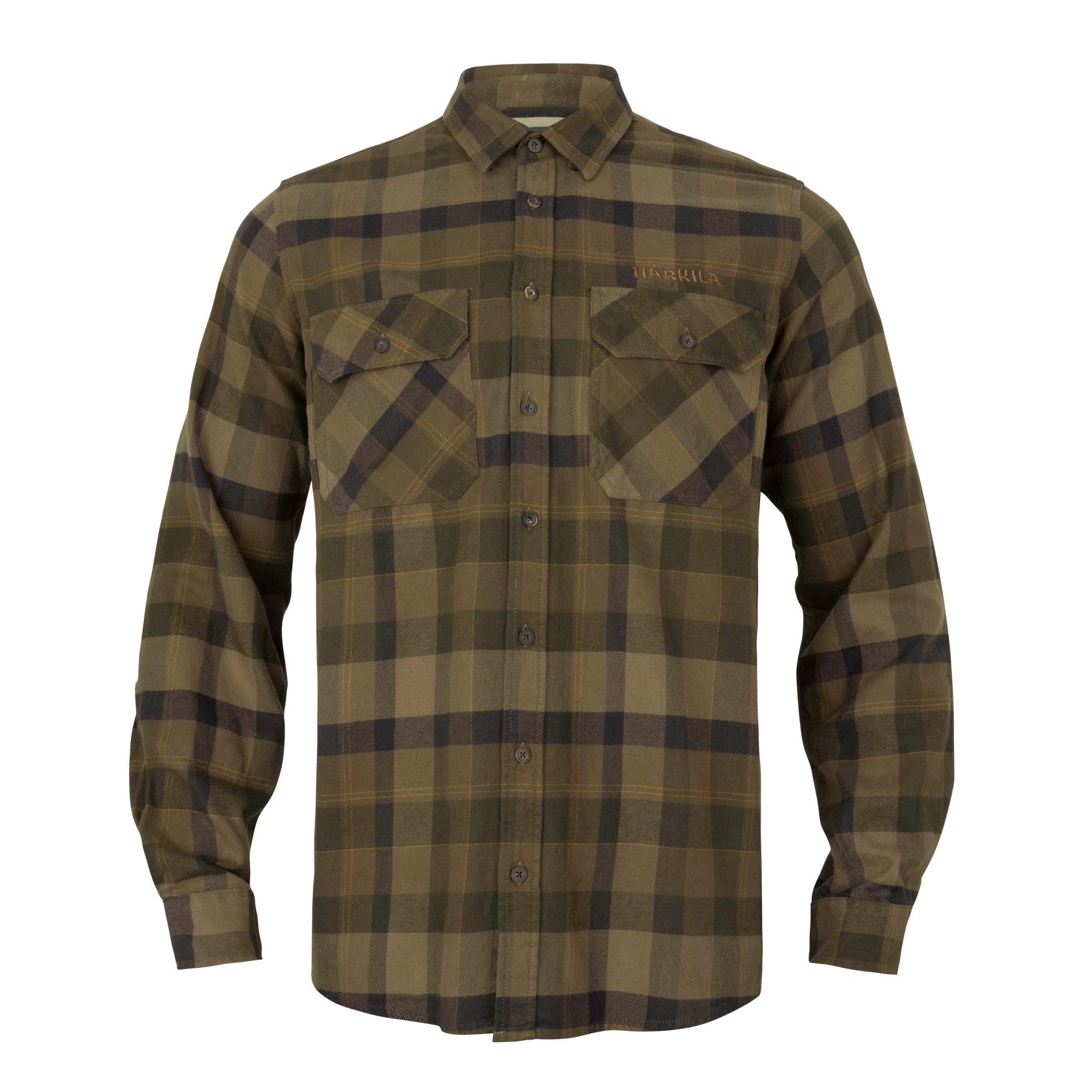 Koszula męska Harkila Asmund L/S - Beech green check (112010149), zdjęcie 6 z 6