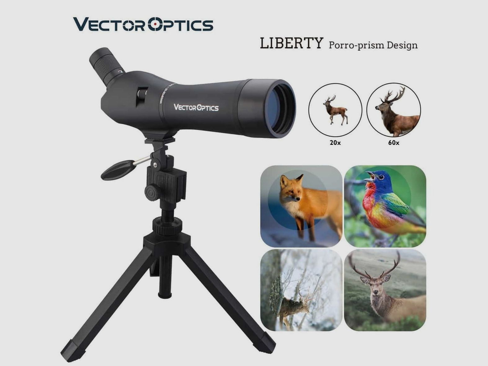 Luneta obserwacyjna Vector Optics Forester 20-60x60 - SCSS-01, zdjęcie 9 z 10