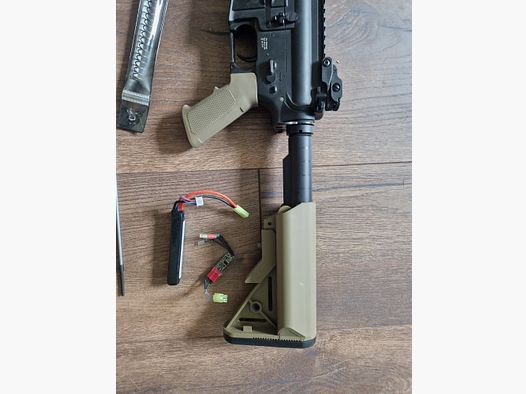 Daniel defense Mk18 Specna Arms SA-C19 AEG 1.5 Joule con batería