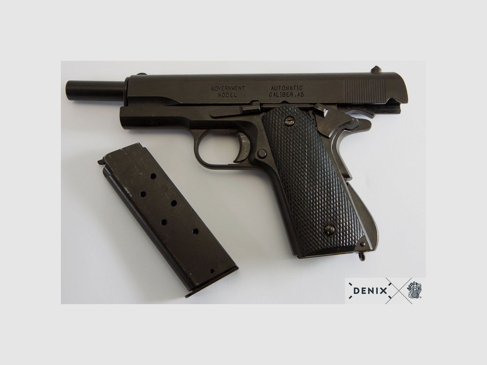 DENIX – REPLICA LIBERA VENDITA | .45 PISTOL M1911A1 USA 1911 WW II, immagine 9 di 14