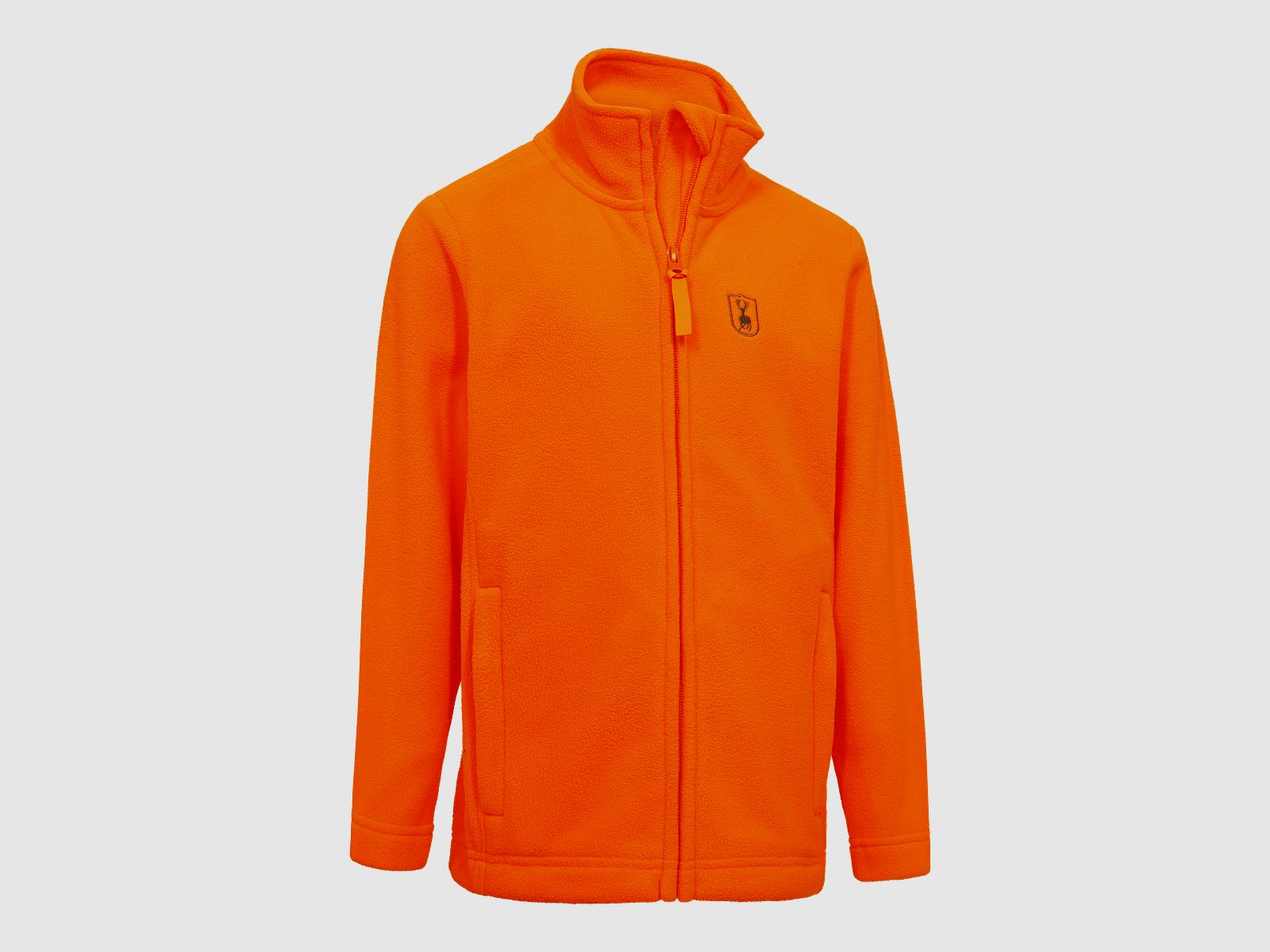 Youth Atlas Light Fleece Jacket - Safety Orange - Clothing Size Children: 152