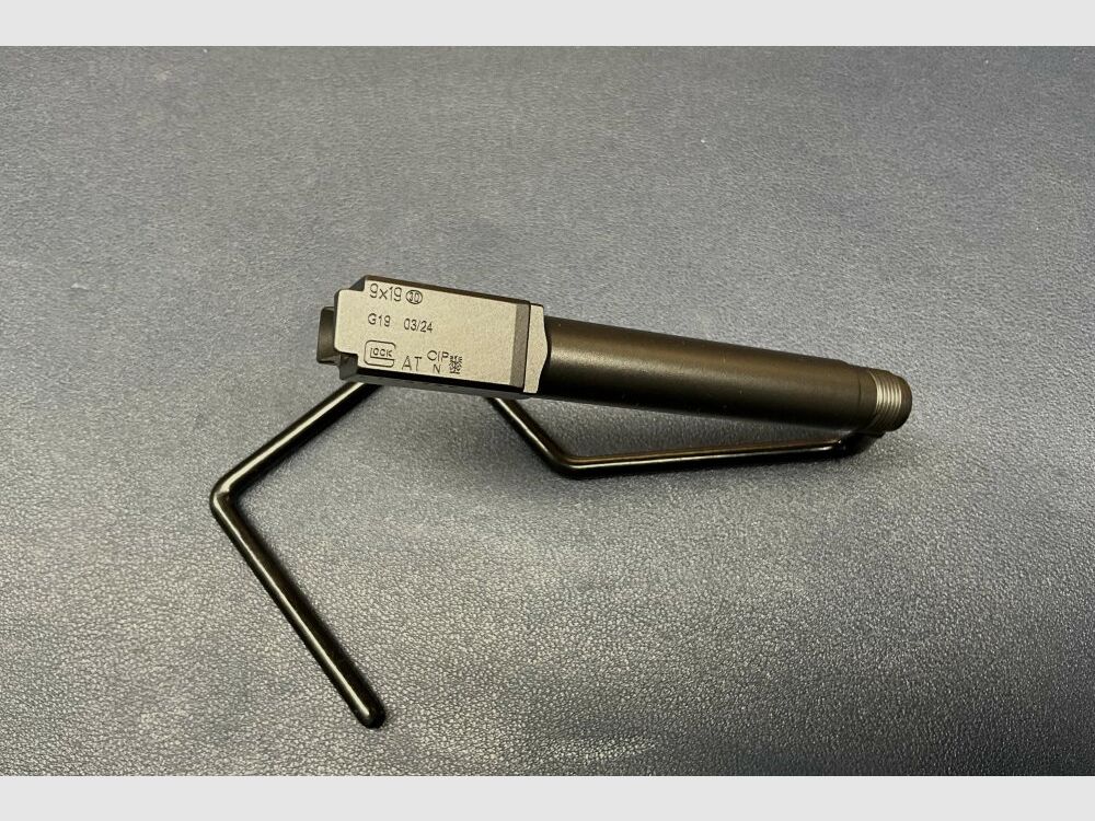 Lauf Glock 19 mit Gewinde 9mmLuger