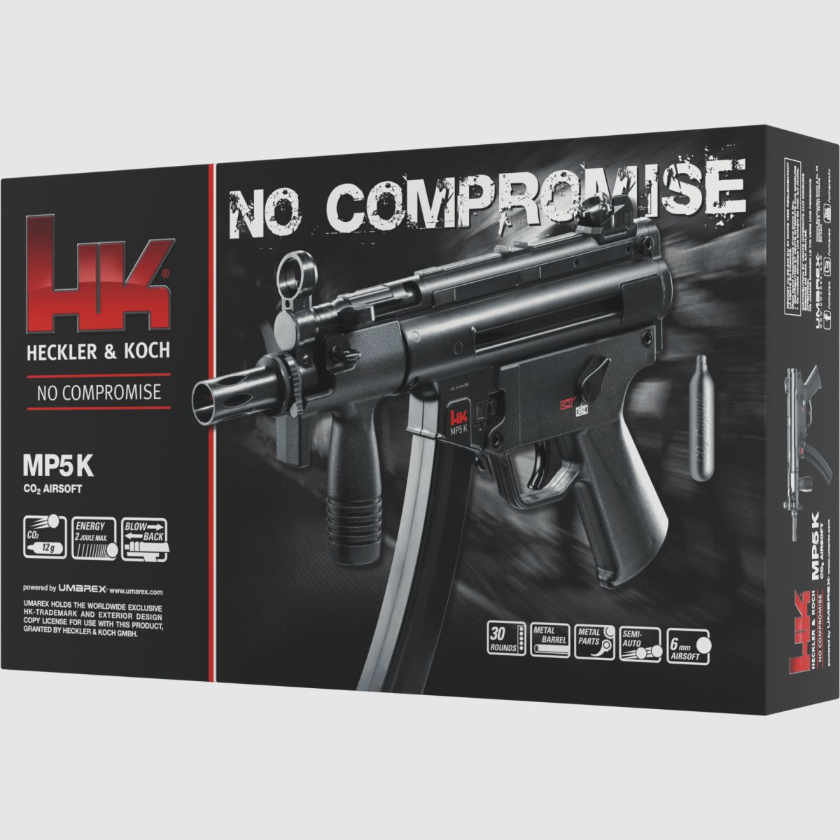 Heckler & Koch MP5 K Co2 Airsoft mit Blowback S-AEG -F-