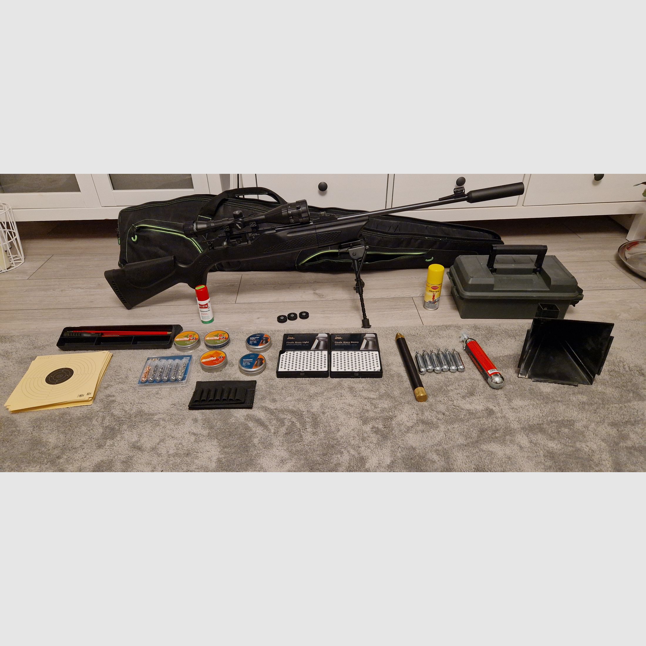 Hammerli air magnum 850 mit zubehör