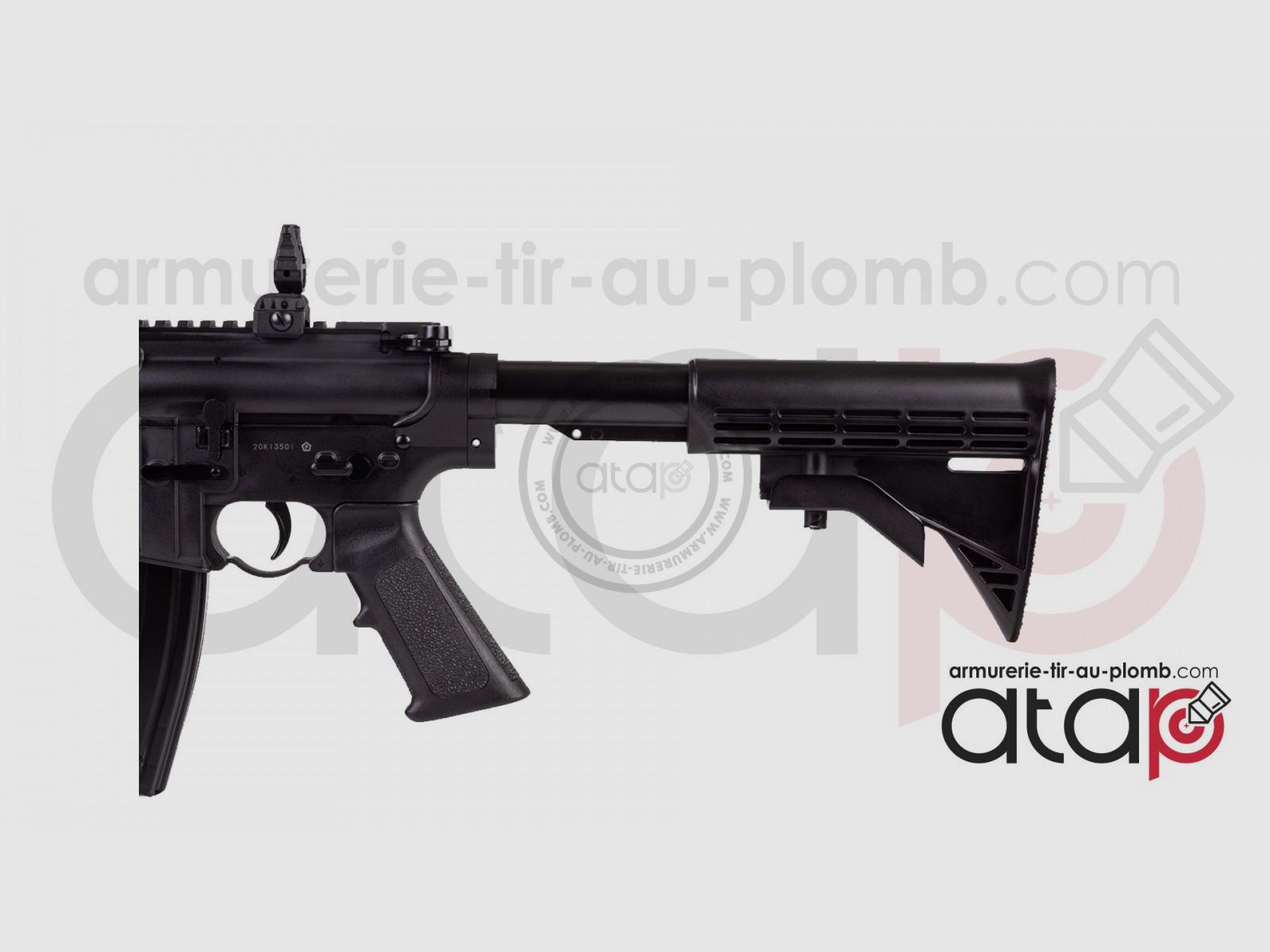 Crosman R1 Full Auto - Carabine Bille Acier, image 7 sur 9