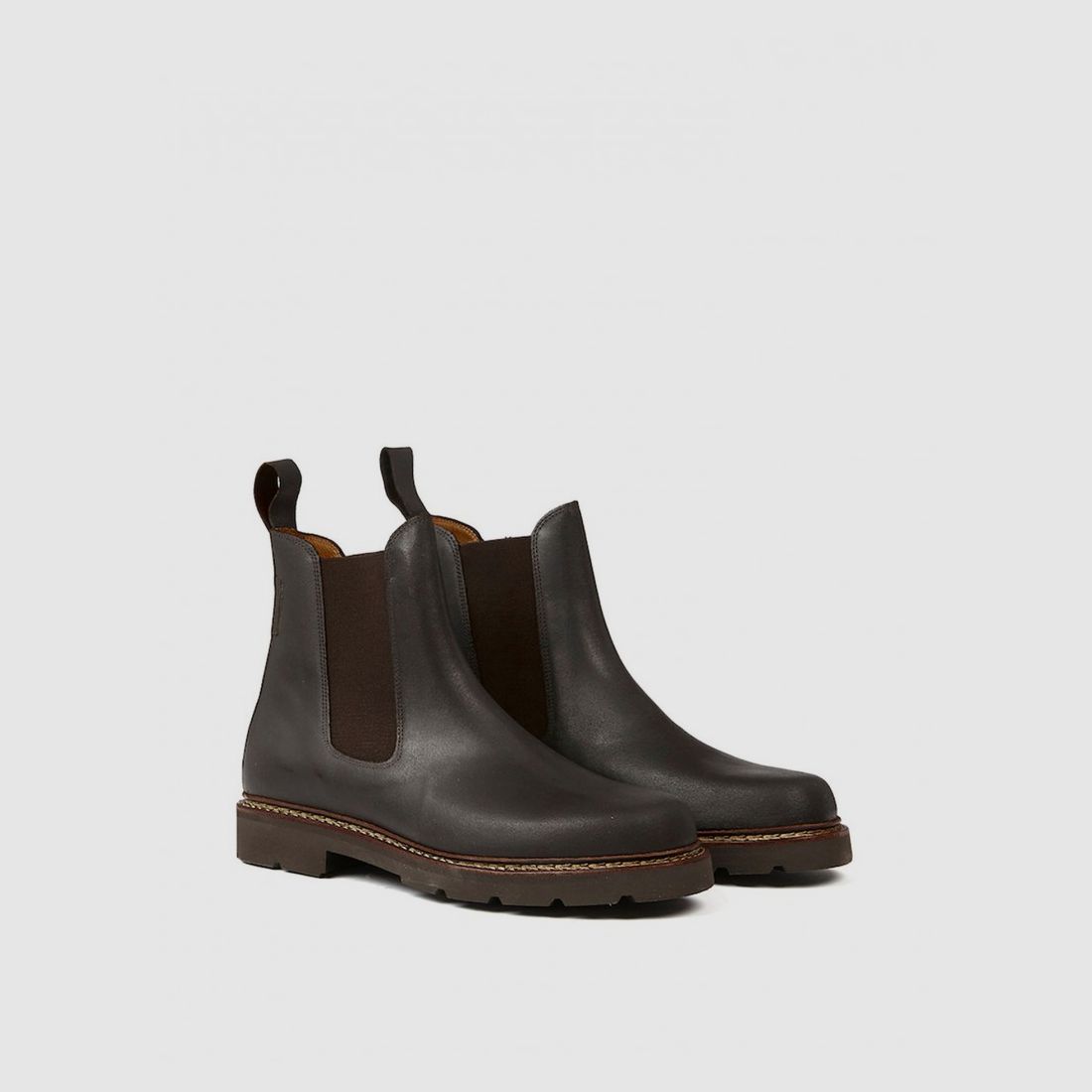 Leren Schoenen QUERCY - Bruin P42