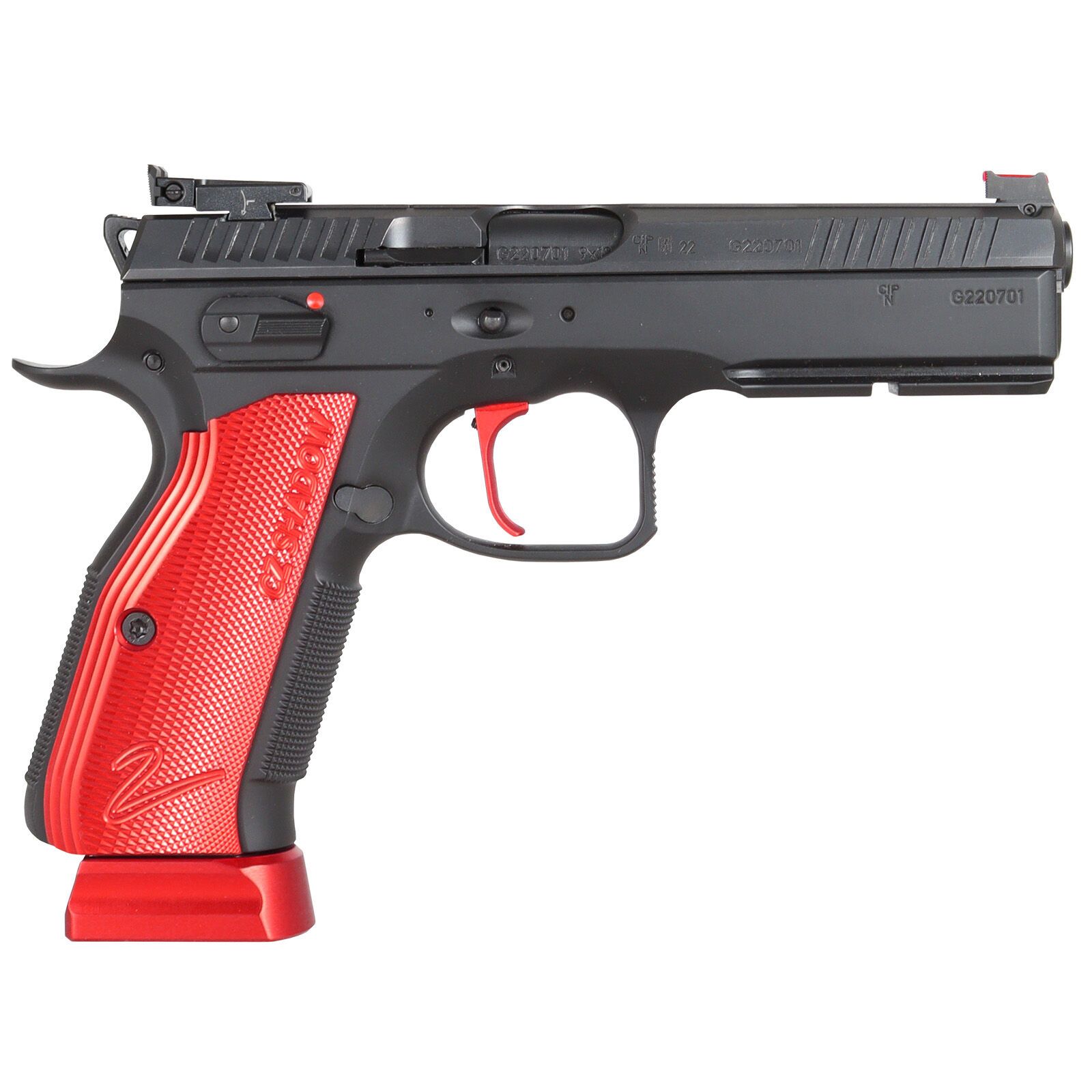 CZ  Shadow 2 HOT RED