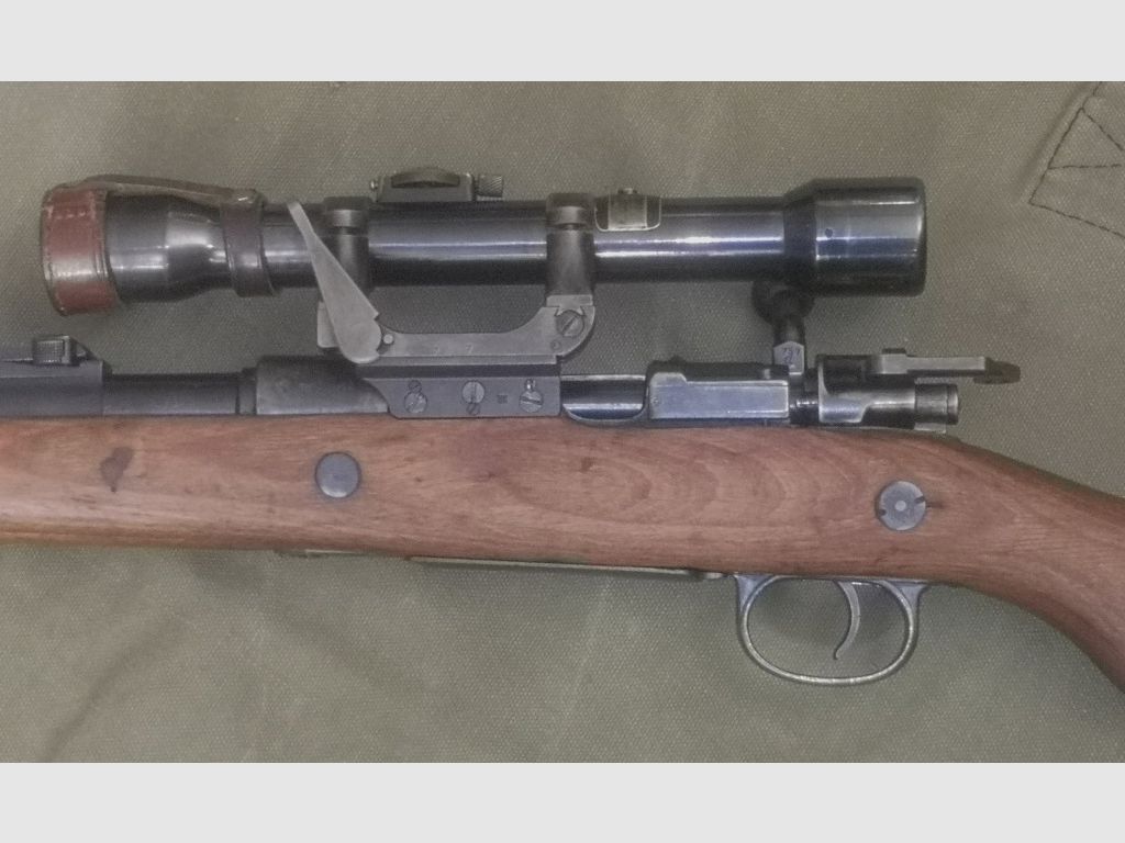 K98 SS-Scharfschützen mit Kahles Helio 4 Nummerngleich