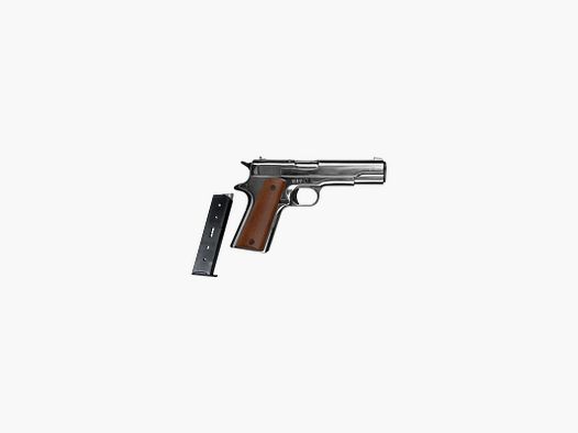 BRUNI 96 Nickel 9mm P.A.K. pistolet strzelający Colt 1911 replika